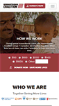 Mobile Screenshot of portailhaiti.coalitionhumanitaire.ca